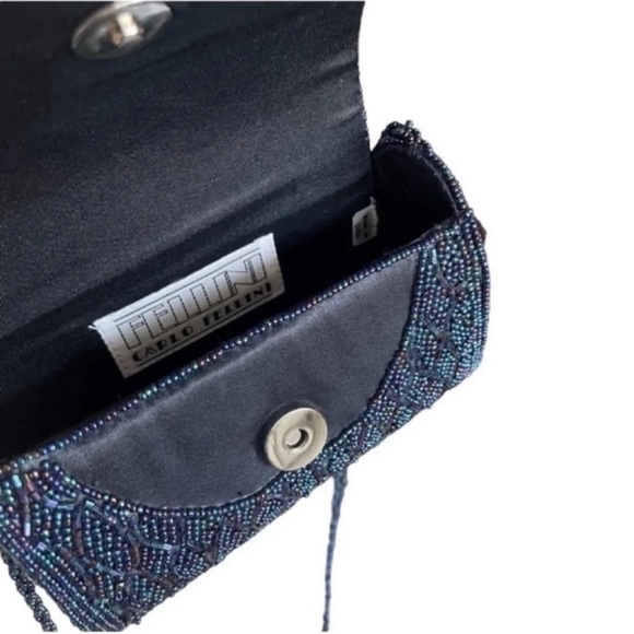 CARLO FELLINI Vintage Beaded Mini Bag - Picture 2 of 14